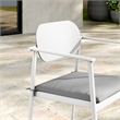 Aeris Dining Armchair Set of 2 in White
