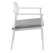 Aeris Dining Armchair Set of 2 in White