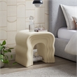 Jorin Side Table in Ivory