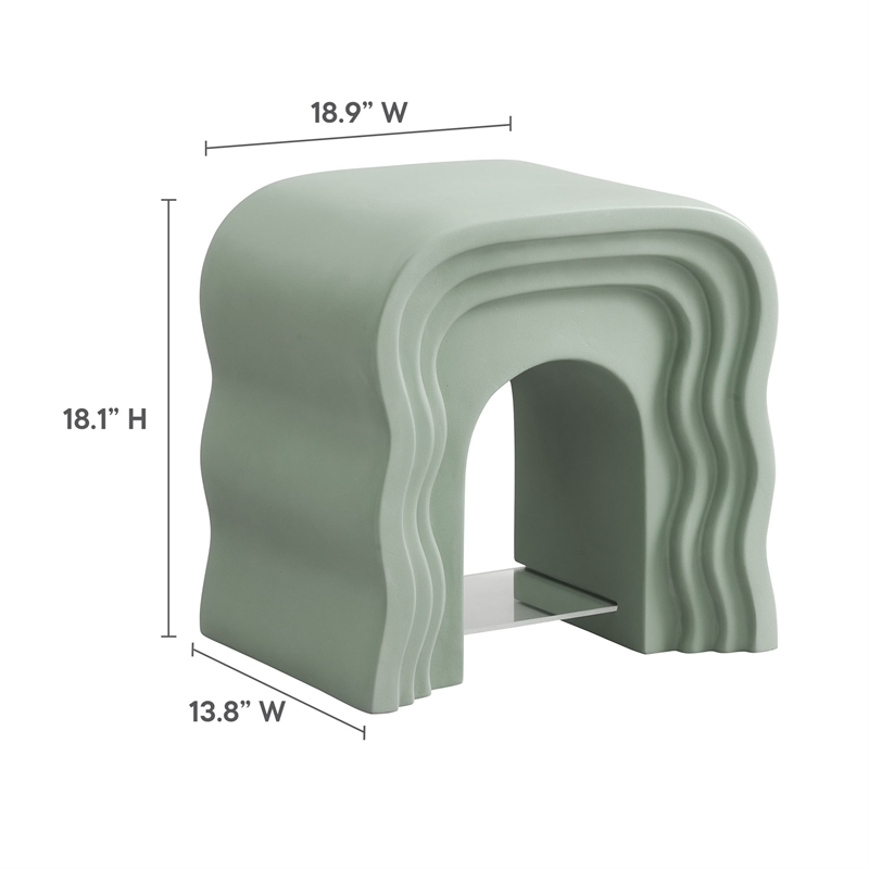 Jorin Side Table in Sage