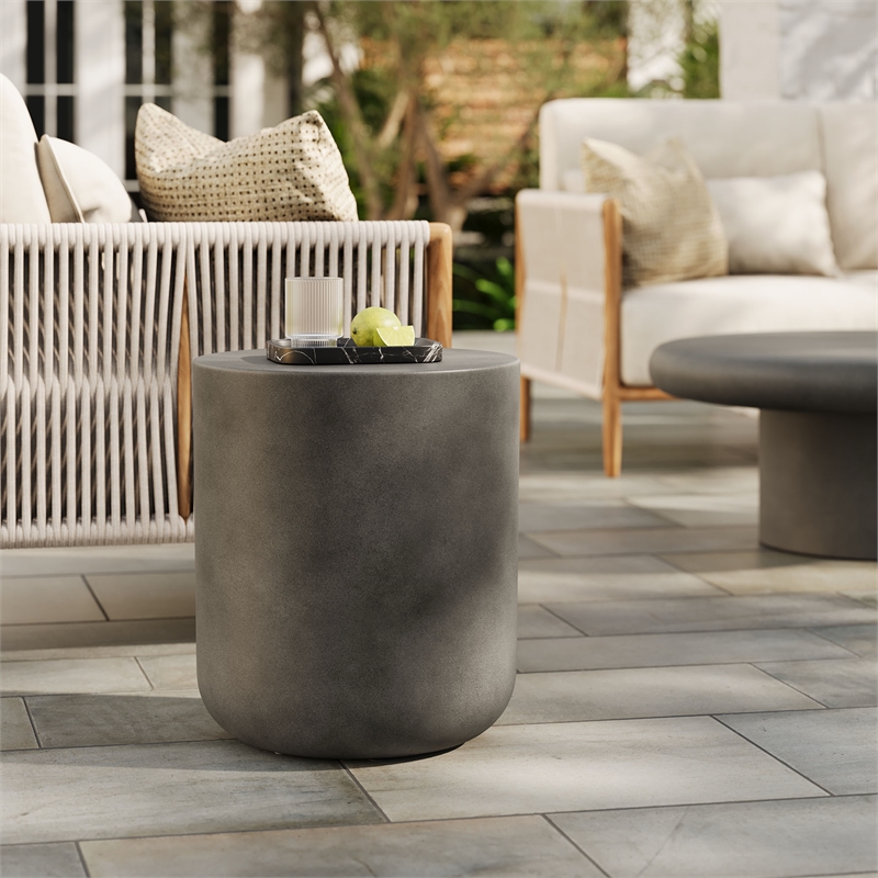 Modway Brion Stool in Gray