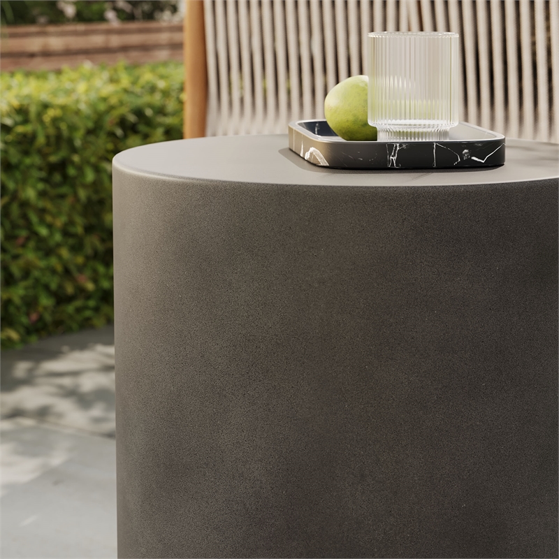 Modway Brion Stool in Gray