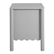 Emmeline Nightstand in Light Gray
