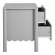 Emmeline Nightstand in Light Gray