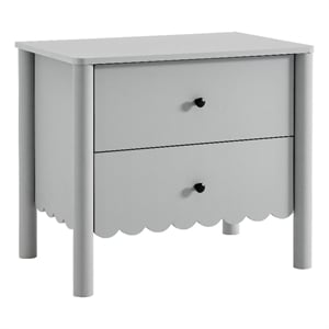 Emmeline Nightstand in Light Gray