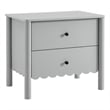 Emmeline Nightstand in Light Gray