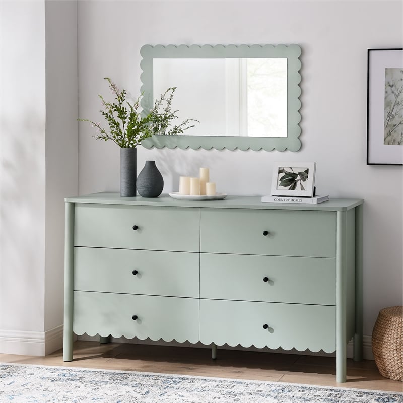 Emmeline Dresser in Sage