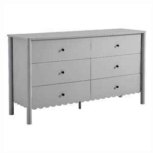 Emmeline Dresser in Light Gray