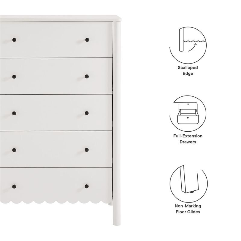 Emmeline Chest in White