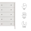 Emmeline Chest in White