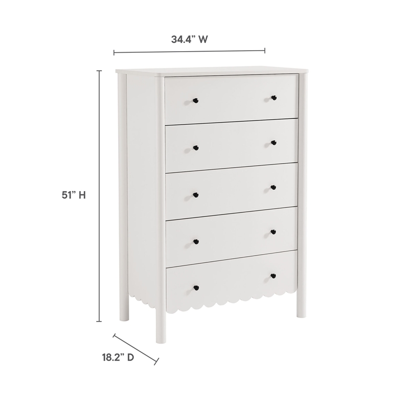 Emmeline Chest in White