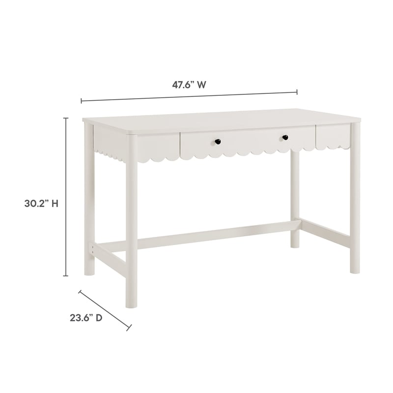Emmeline Writing Desk in White