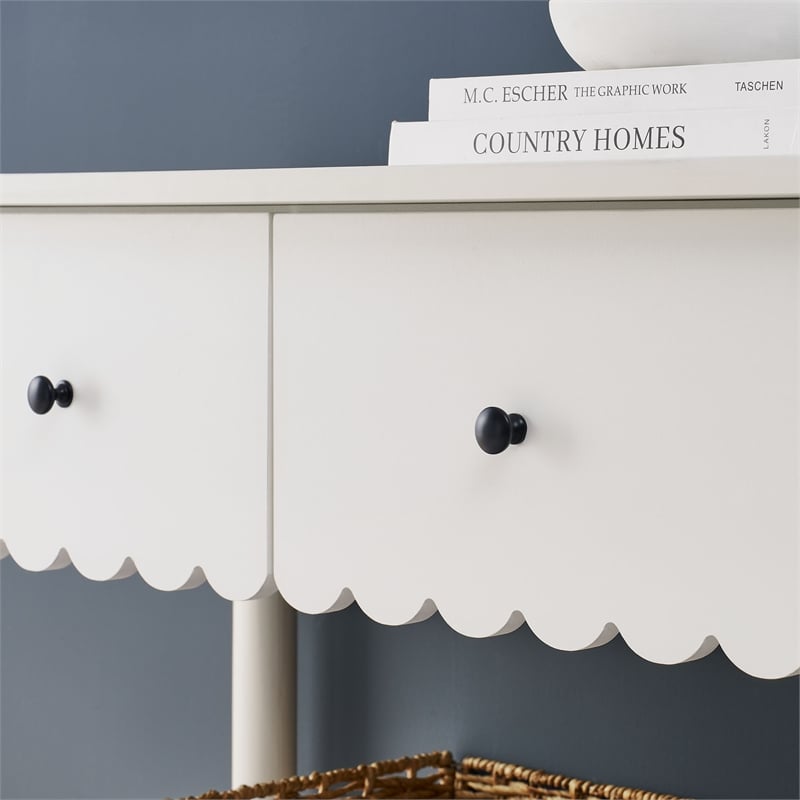 Emmeline Console Table in White