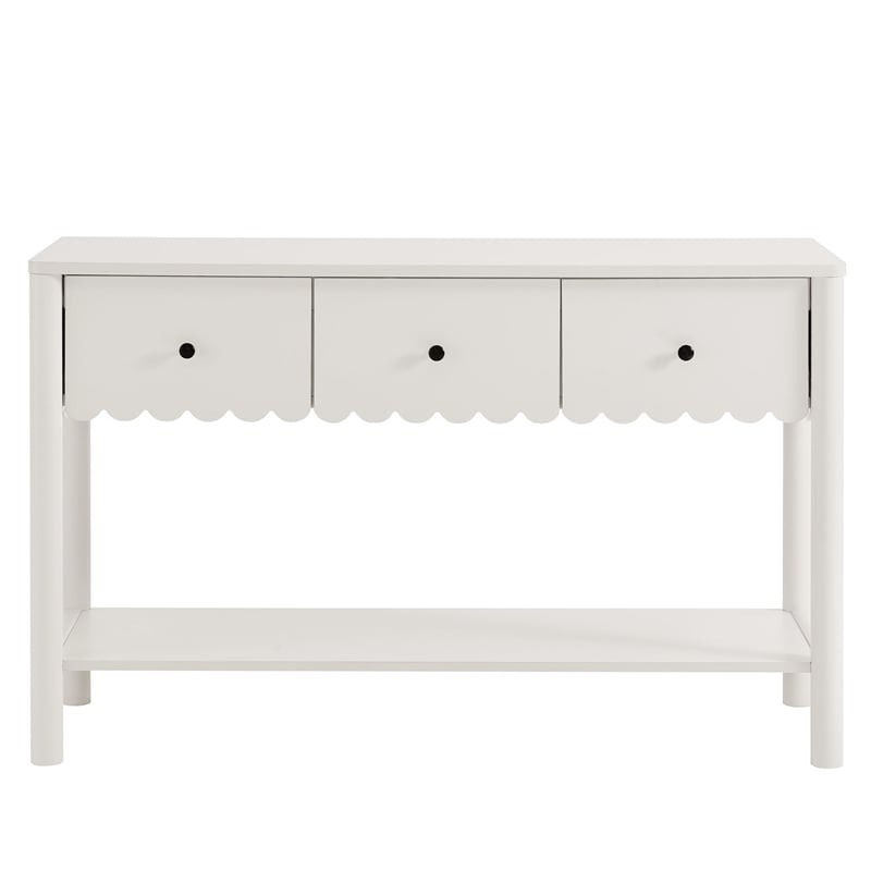 Emmeline Console Table in White