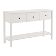 Emmeline Console Table in White