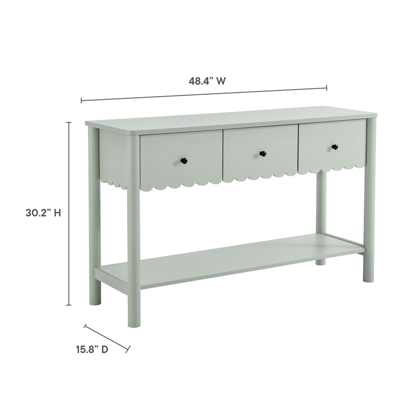 Emmeline Console Table in Sage