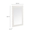 Emmeline Wall Mirror in White