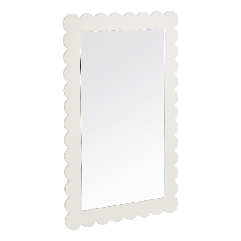 Emmeline Wall Mirror in White