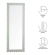 Emmeline Floor Mirror in Sage