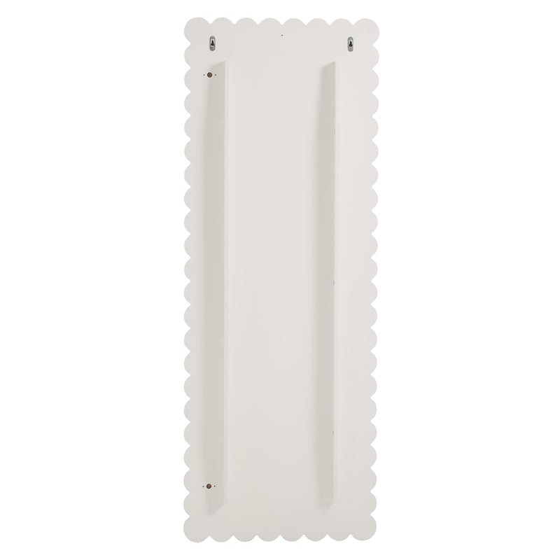 Emmeline Floor Mirror in White