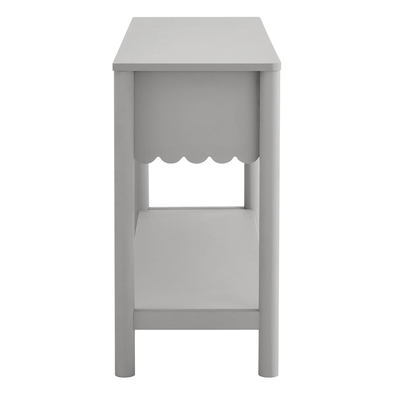Emmeline Console Table in Light Gray