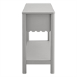 Emmeline Console Table in Light Gray