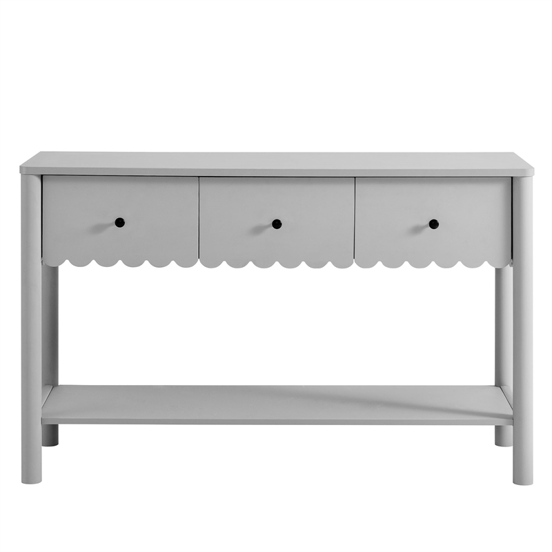 Emmeline Console Table in Light Gray