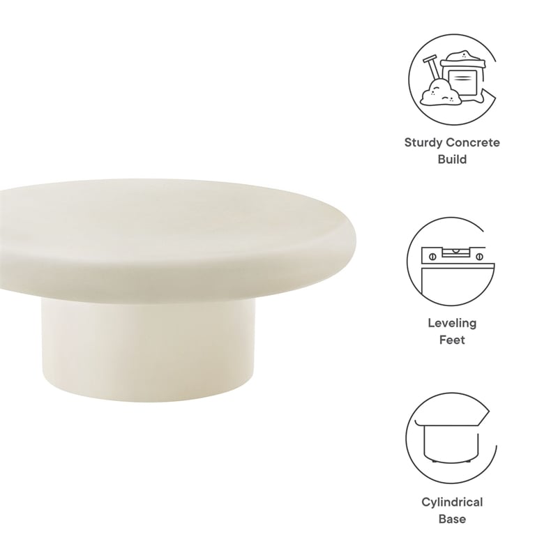 Argos Coffee Table in White
