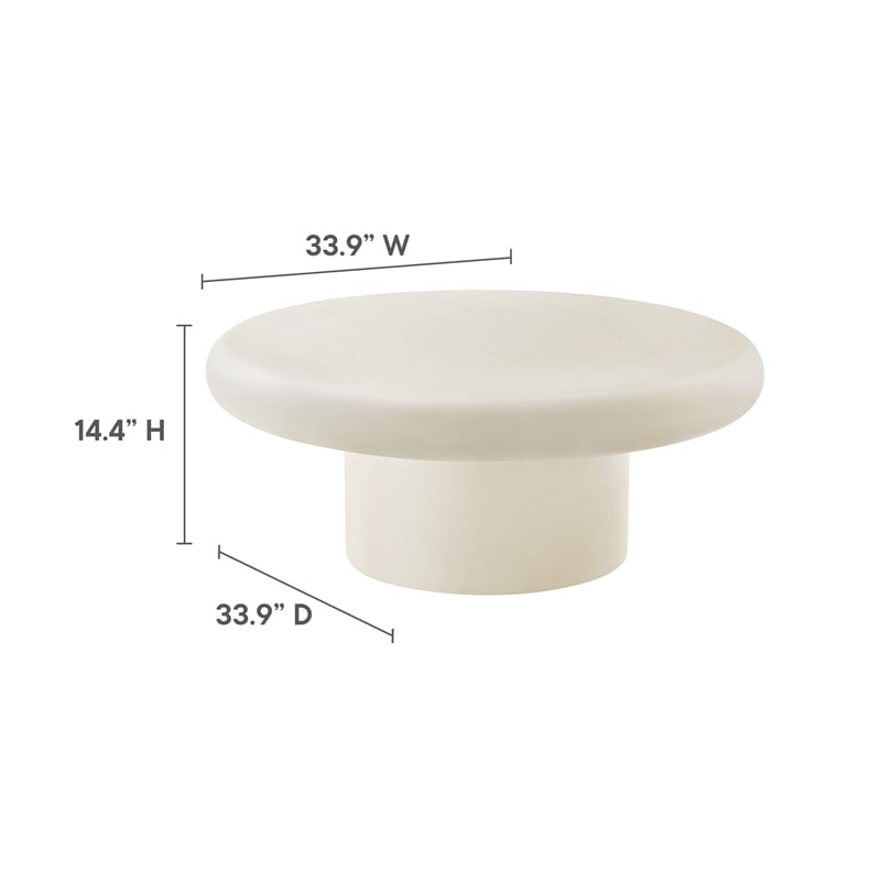 Argos Coffee Table in White