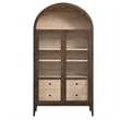 Nolan Storage Display Cabinet in Walnut Light Oak