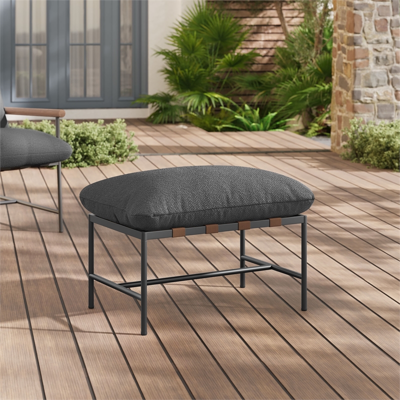 Raya Ottoman in Charcoal