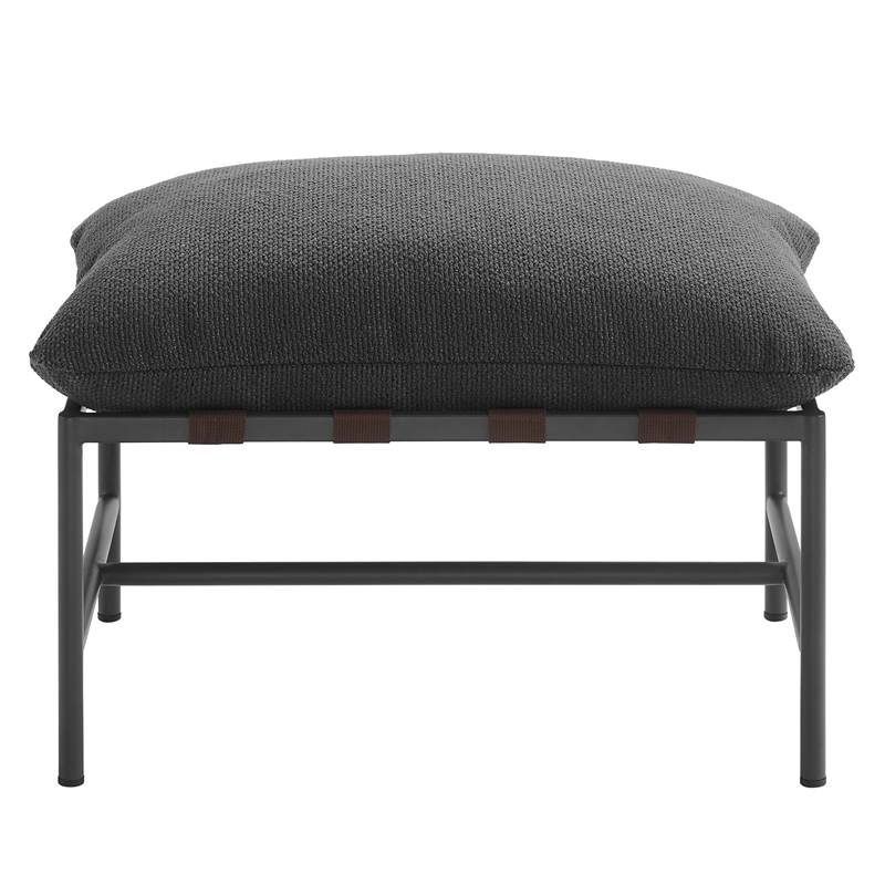 Raya Ottoman in Charcoal