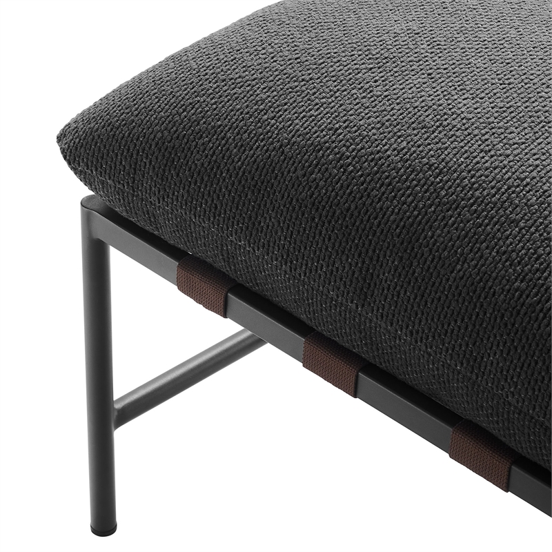 Raya Ottoman in Charcoal