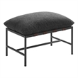 Raya Ottoman in Charcoal