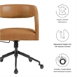 Pinnacle Office Chair in Tan