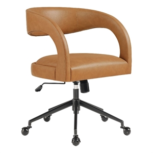 pinnacle office chair in tan