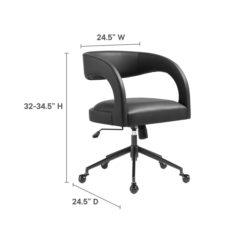 Pinnacle Office Chair in Black