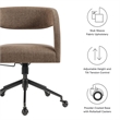 Pinnacle Office Chair in Mocha