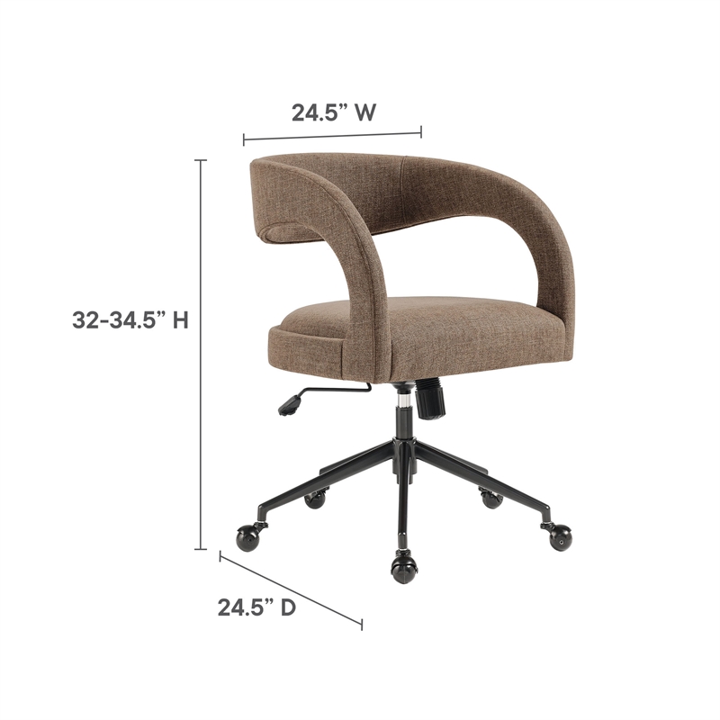 Pinnacle Office Chair in Mocha