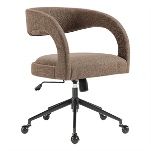 pinnacle office chair in mocha