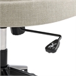 Modway Pinnacle Slub Weave Fabric Office Chair w/Rollerball Casters in Linen
