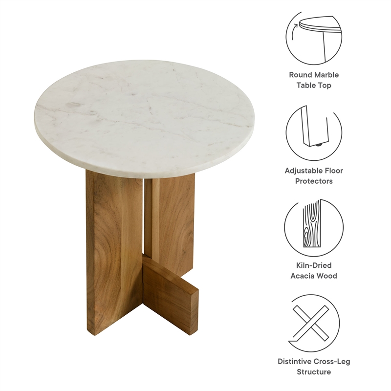 Tarin Side Table in Natural