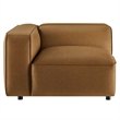 Auren Left Armchair in Camel