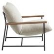 Raya Sling Lounge Chair in Ivory