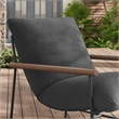Raya Sling Lounge Chair in Charcoal