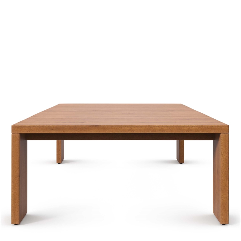 Tahoe 2-Piece Sofa and Coffee Table Set in Natural Cocoa