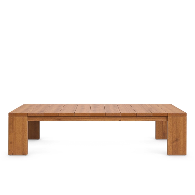 Tahoe 2-Piece Sofa and Coffee Table Set in Natural Cocoa
