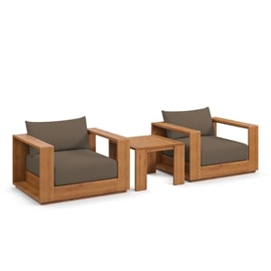 Tahoe 3-Piece Furniture Set in Natural Cocoa