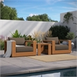 Tahoe 3-Piece Furniture Set in Natural Cocoa