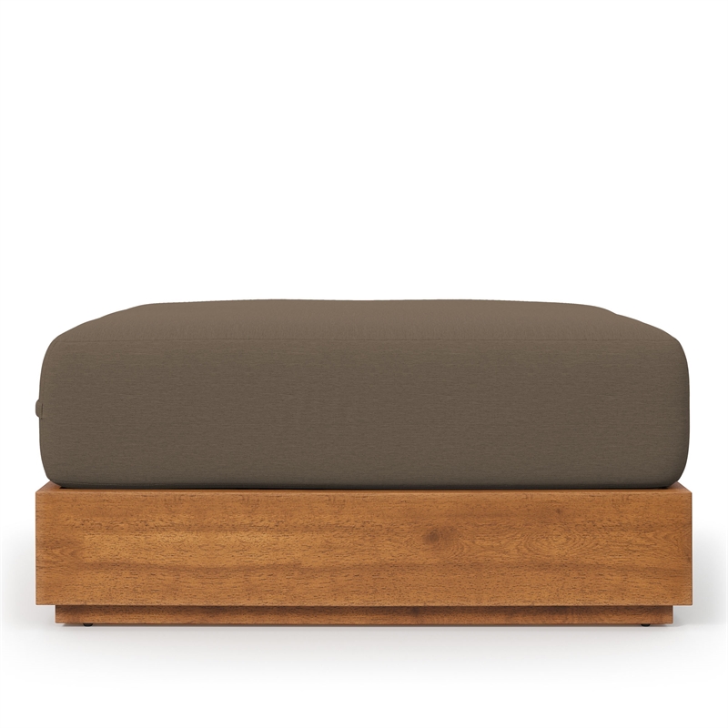 Tahoe Ottoman in Natural Cocoa